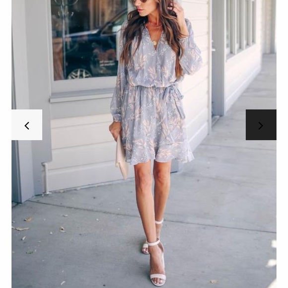 NWT Vici wrap style shirt dress - Picture 4 of 8